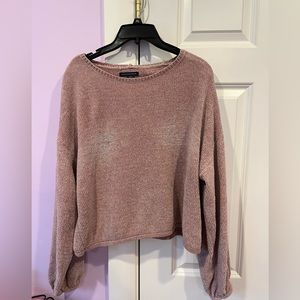 American Eagle pink sweater